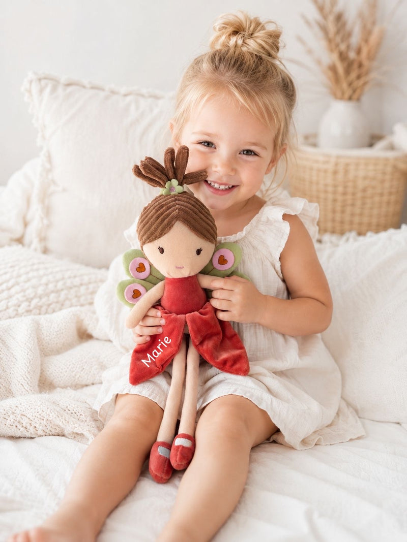 Pfauenmädchen Kuscheltier