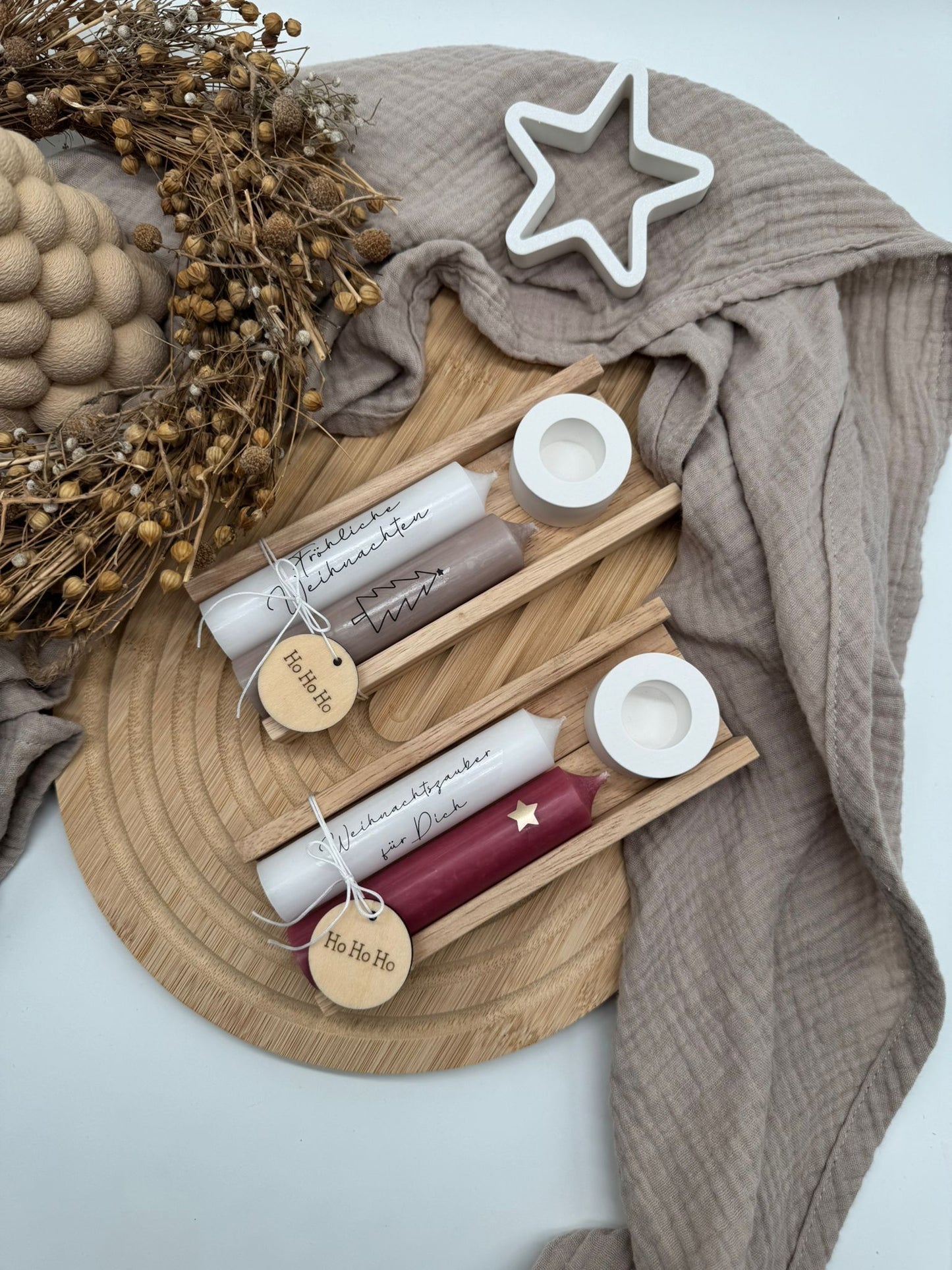 Weihnachtskerzenset