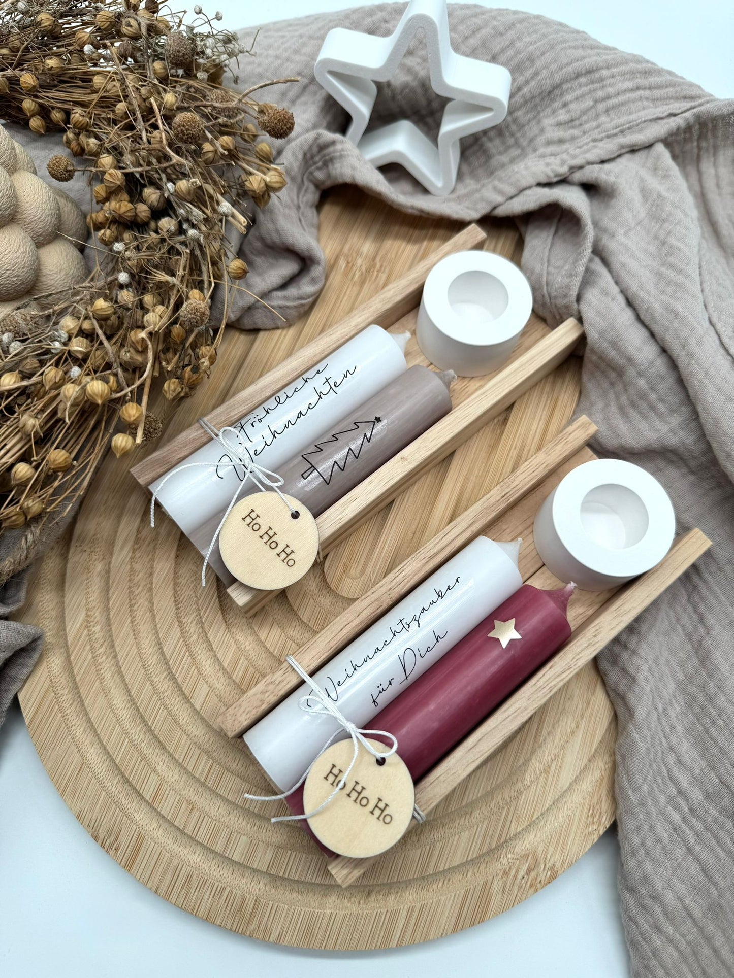 Weihnachtskerzenset