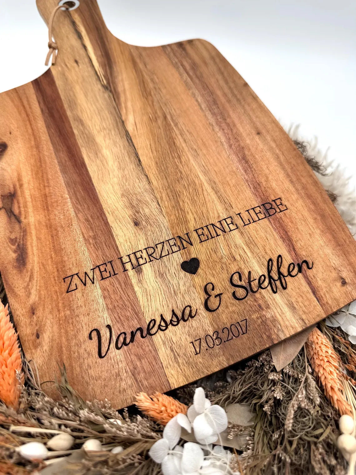 Hochzeit Schneidebrett