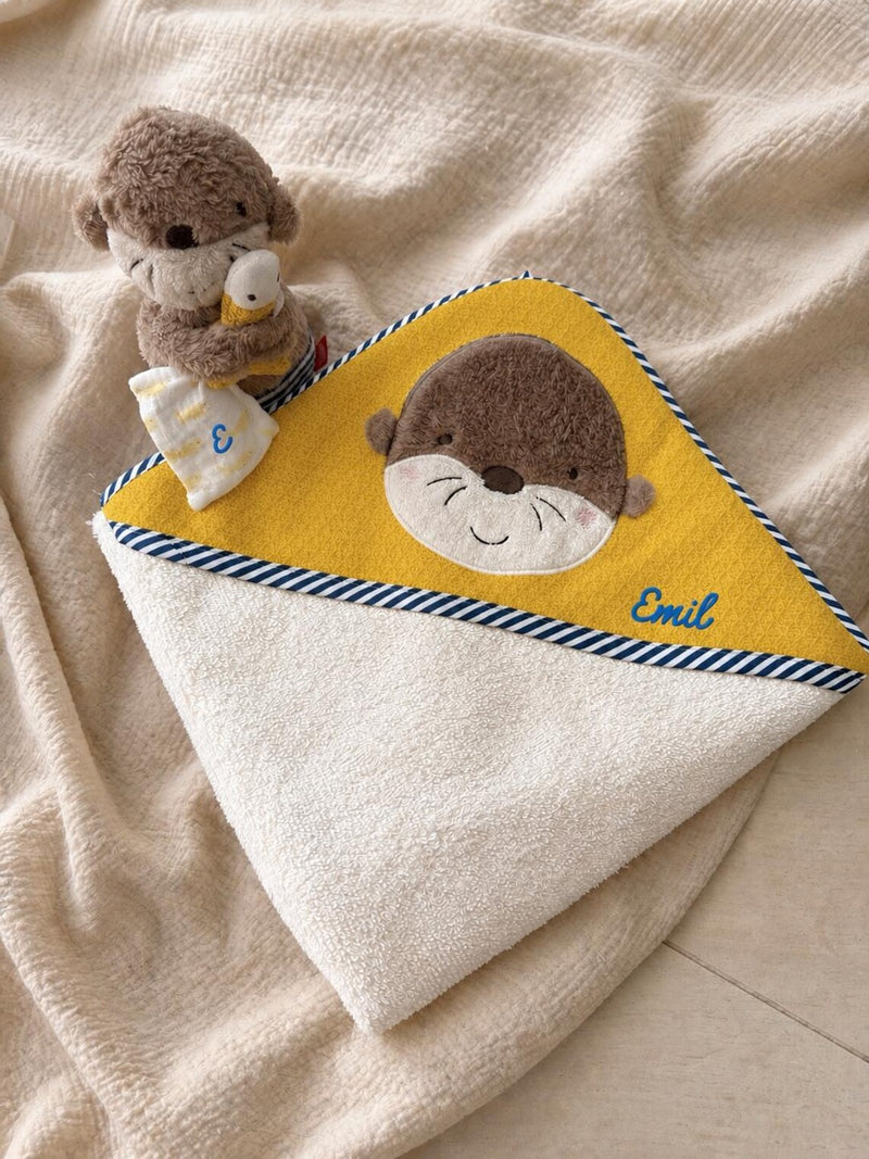 Badetuchgeschenkset Otter