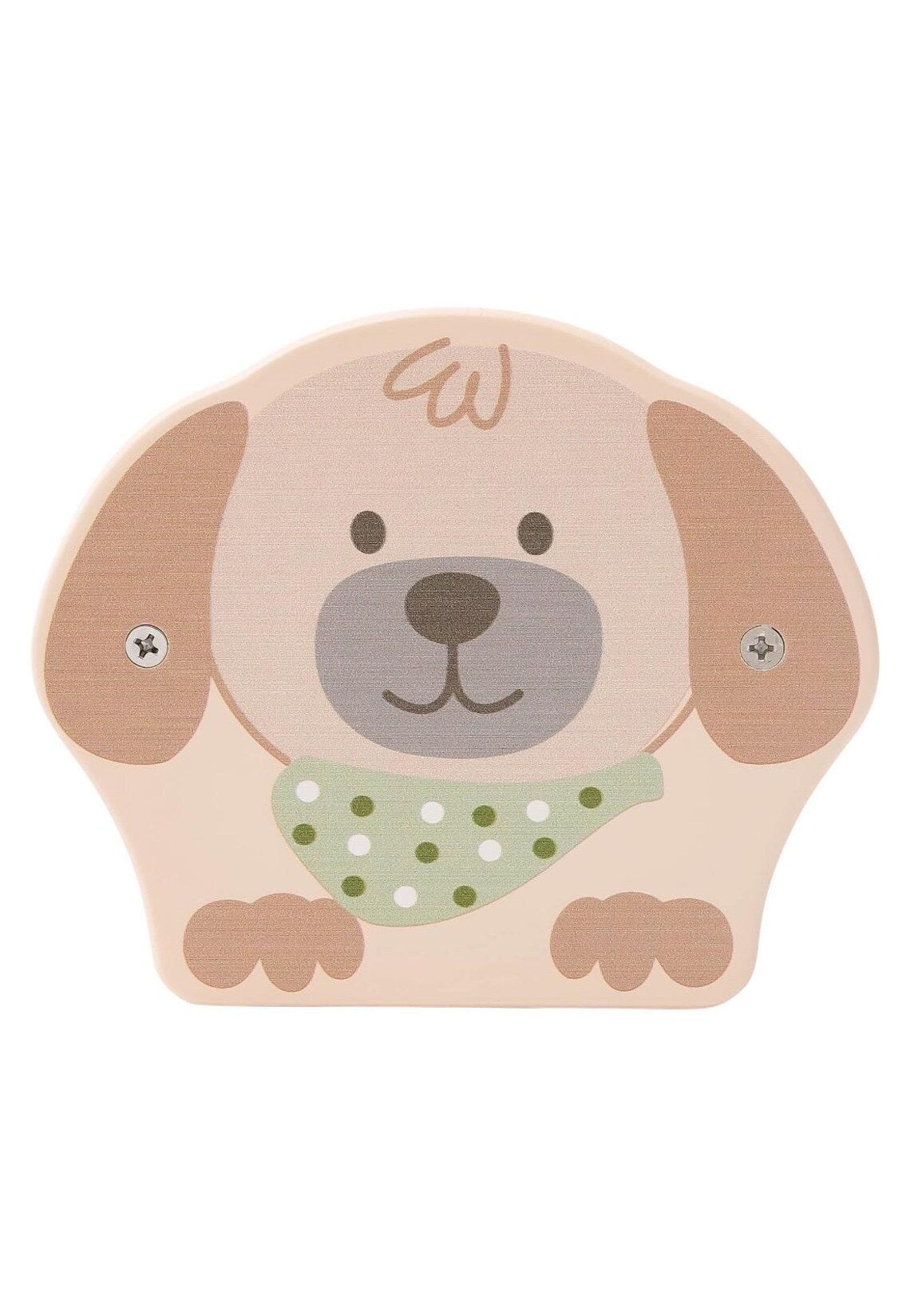 Holz Klopfbank Hund