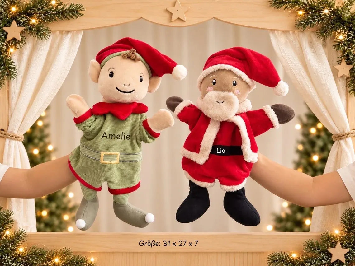 Handpuppe Weihnachten