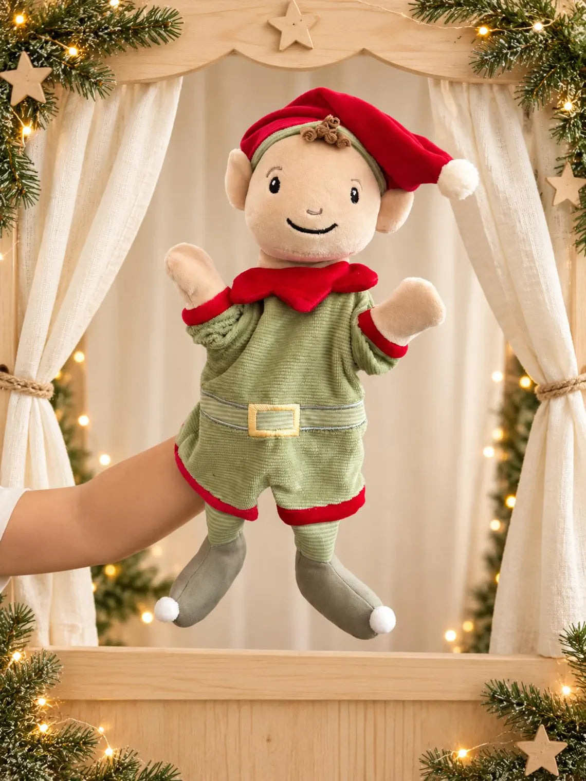 Handpuppe Weihnachten