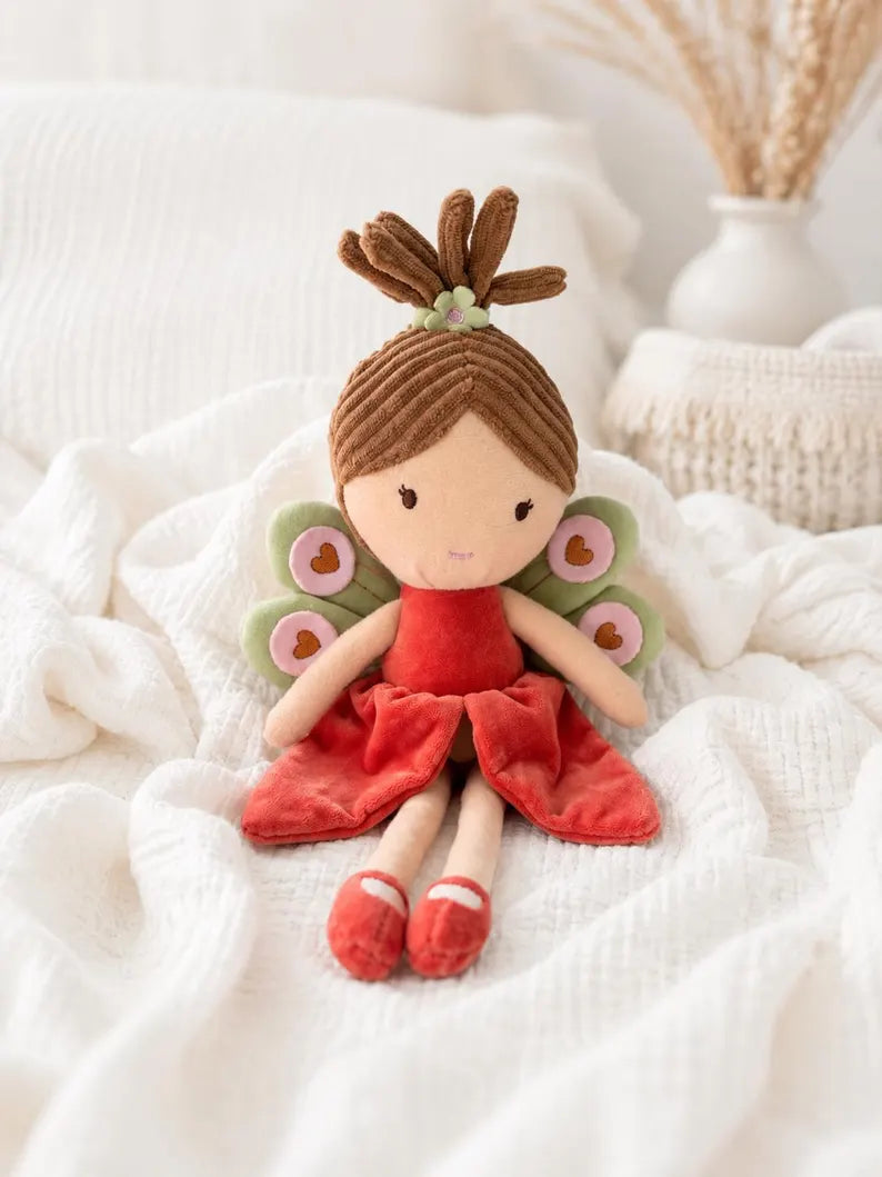 Pfauenmädchen Kuscheltier