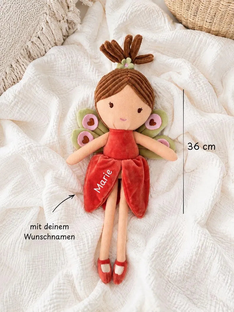 Pfauenmädchen Kuscheltier