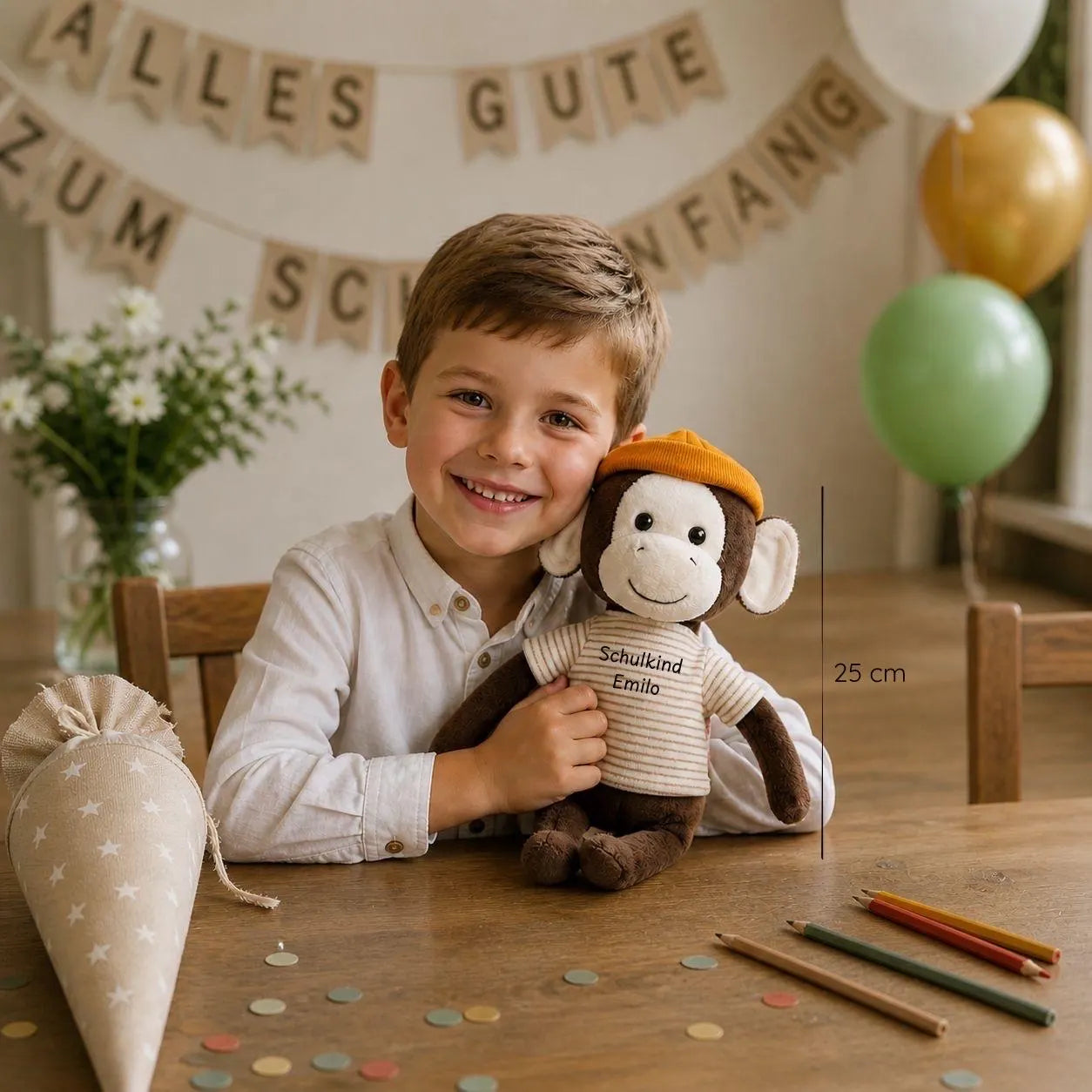 Affe mit Mütze