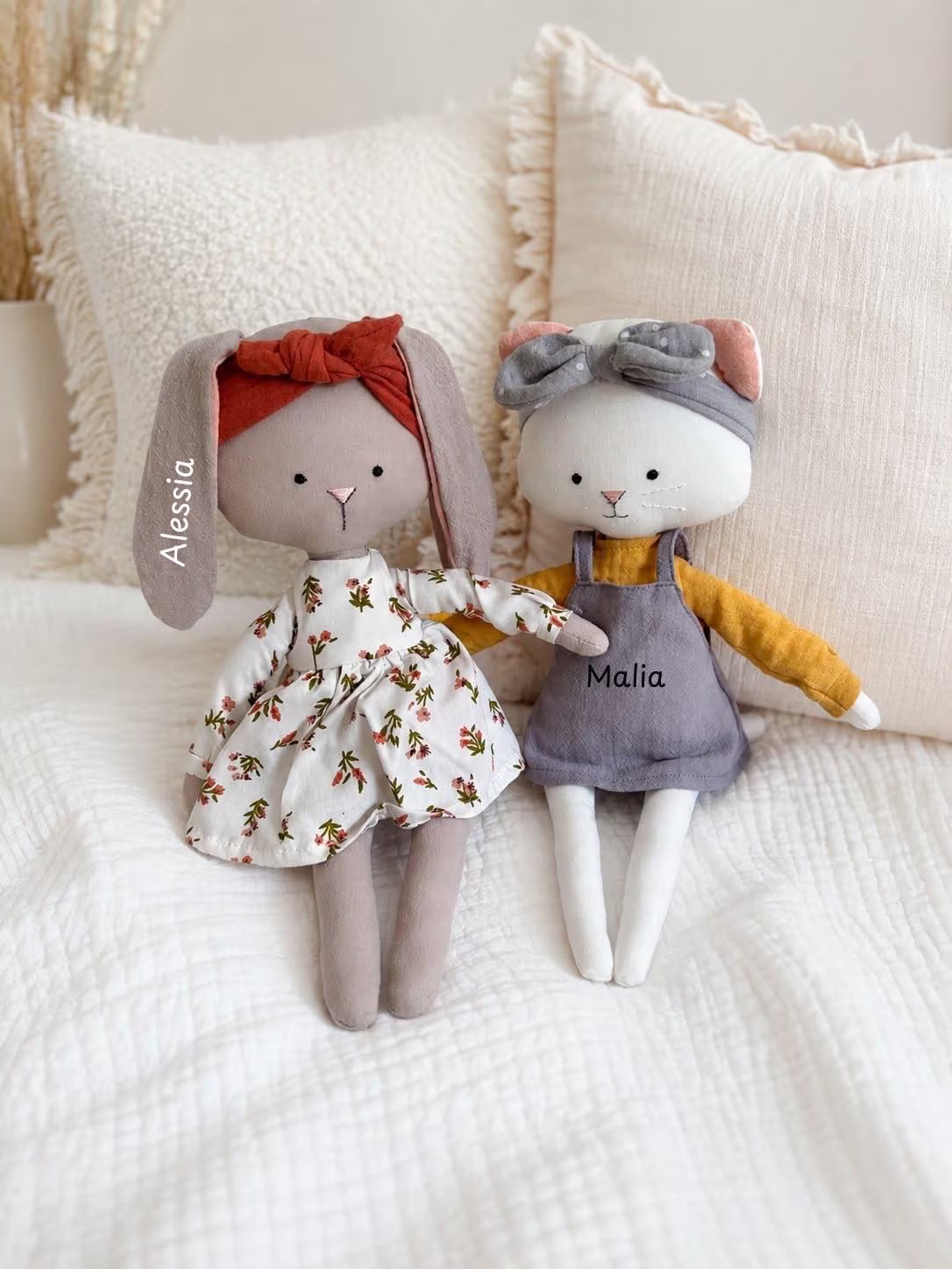 Hase-Katze Kuscheltier