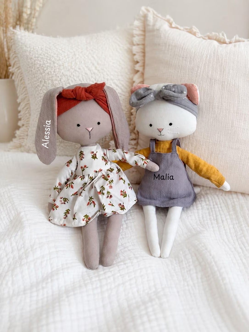 Hase-Katze Kuscheltier
