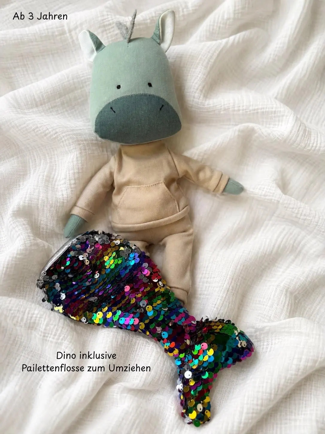 Dino-Katze Kuscheltier